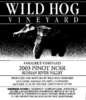 Wild Hog label